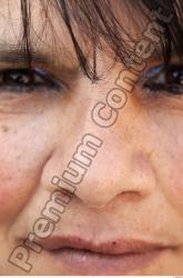 Nose Woman Overweight Street photo references